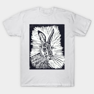 Hare Lino Cut T-Shirt